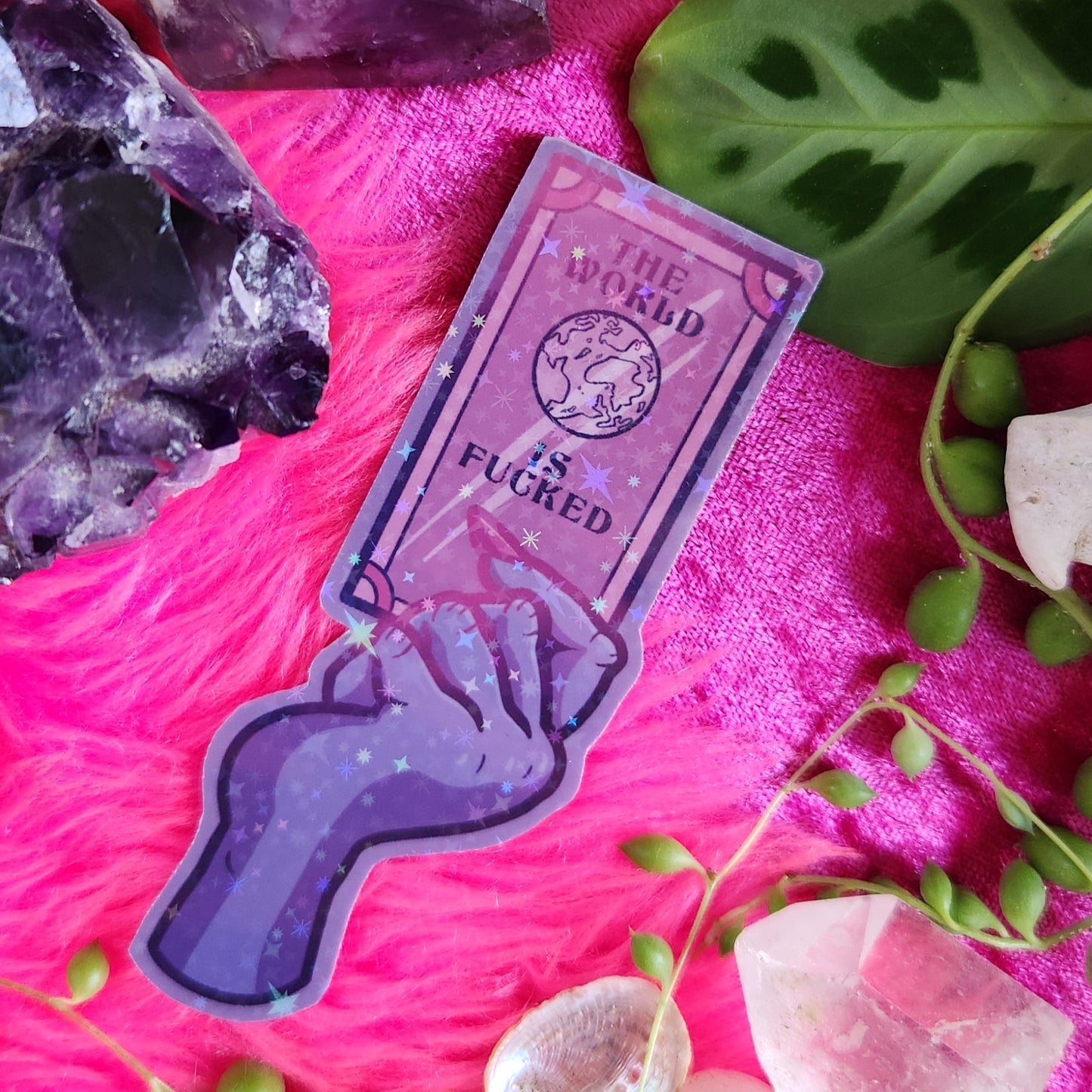 The World is Fucked - Bad Fortunes Sticker