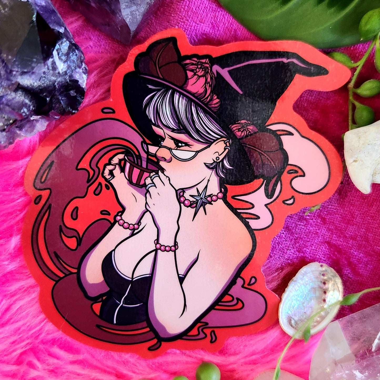 Tea Witch - Sticker