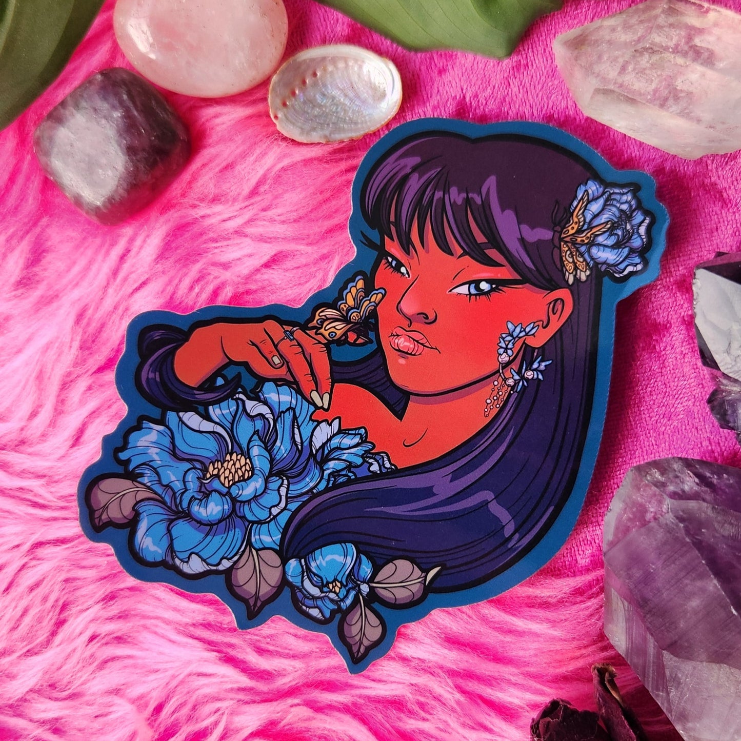 Butterfly Witch - Sticker