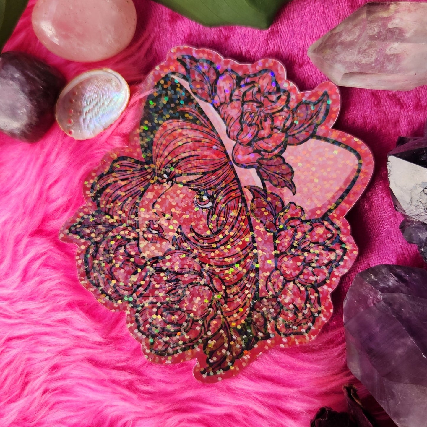 Peony Witch - Sticker