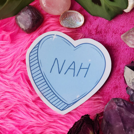 Nah - Heart Sticker